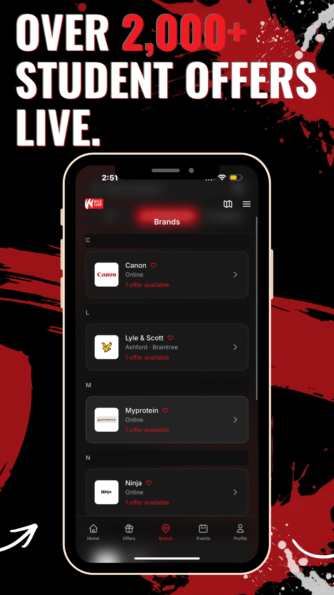 Wild Card app screen 3